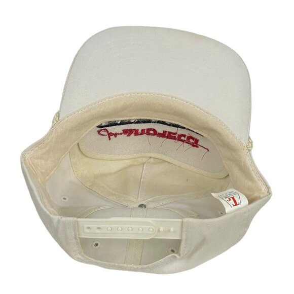 Vintage John Andretti Snapback Baseball Hat Cap Fan Club OSFA Embroidered White - Picture 6 of 16